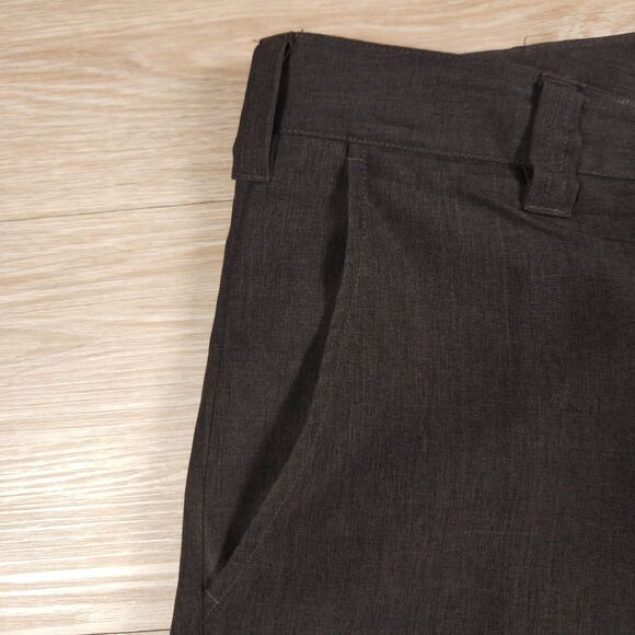 Bluffworks Chino Pants Mens 34x32(31) Gray Original Regular Fit Travel Work - Picture 2 of 16